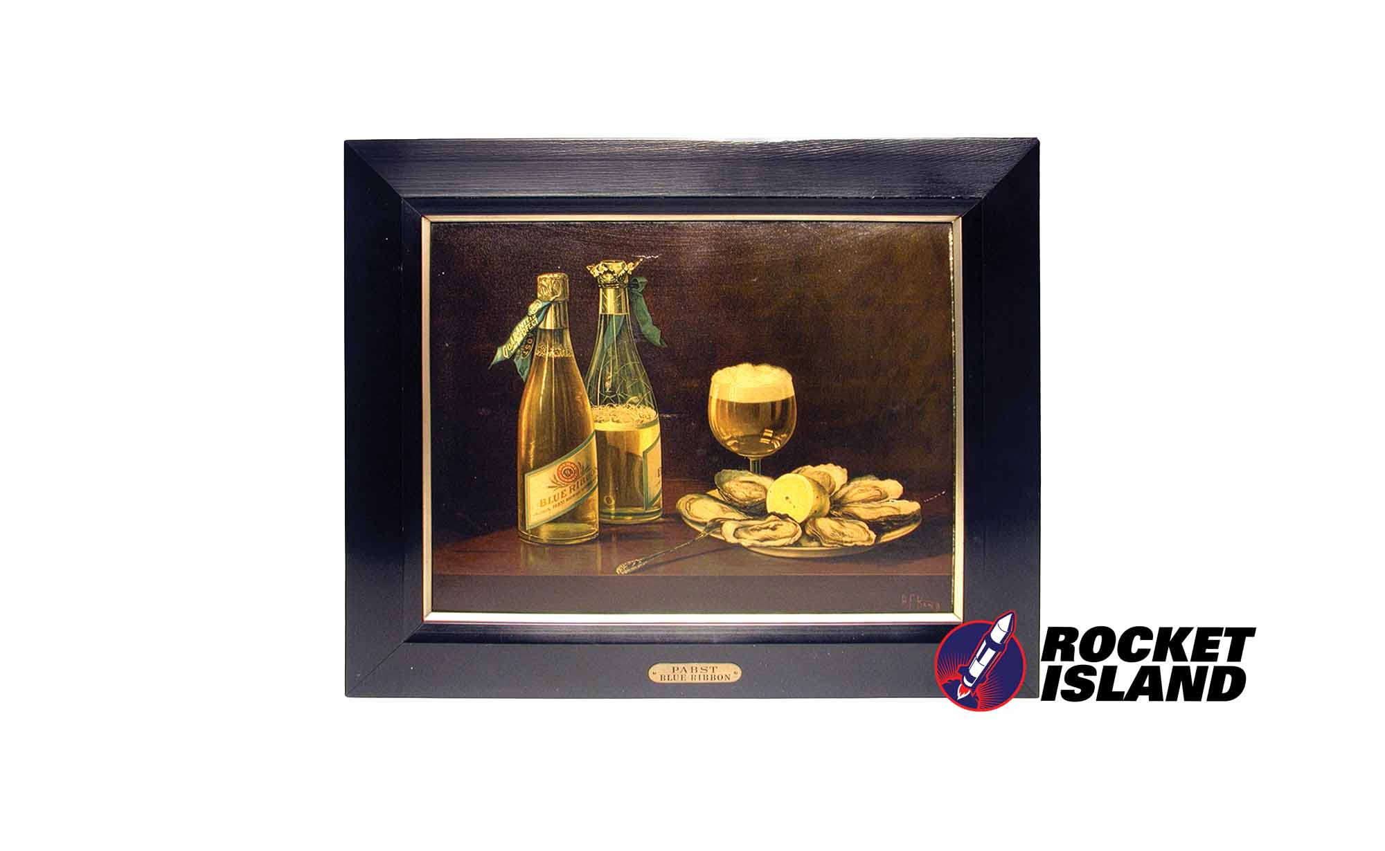 Pabst Brewing Co. Albert Francis King "Pabst & Oysters" Retailer Display (1900)