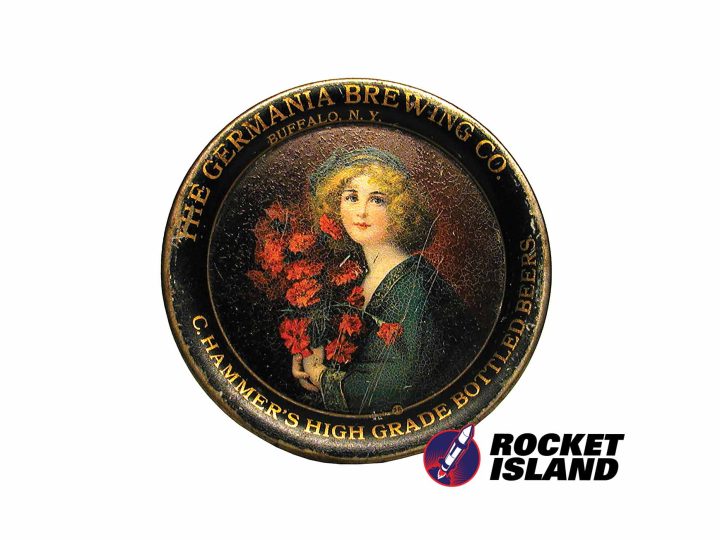 Germania Brewing Co. C. Hammer's High-Grade Bottled Beers Tip Tray (1909)