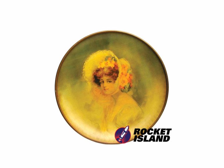 H. D. Beach Co. Salesman's Sample "Pretty Lady" Charger (1910)