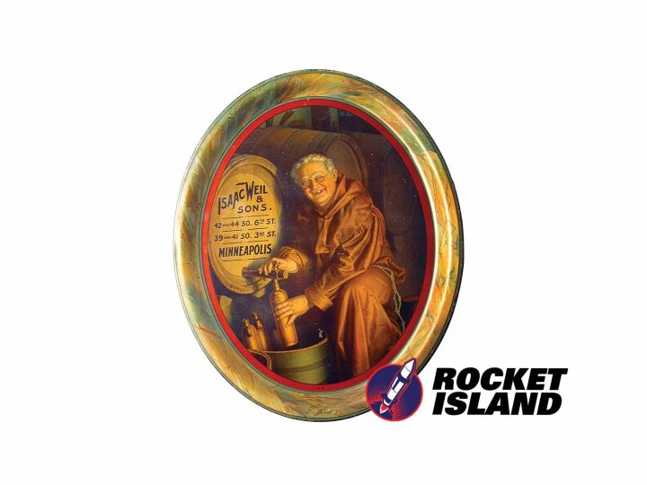 Isaac Weil And Sons Blenders-Rectifiers Serving Tray (1910)