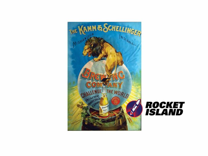 Kamm And Schellinger Brewing Co. Retailer Sign (1910)