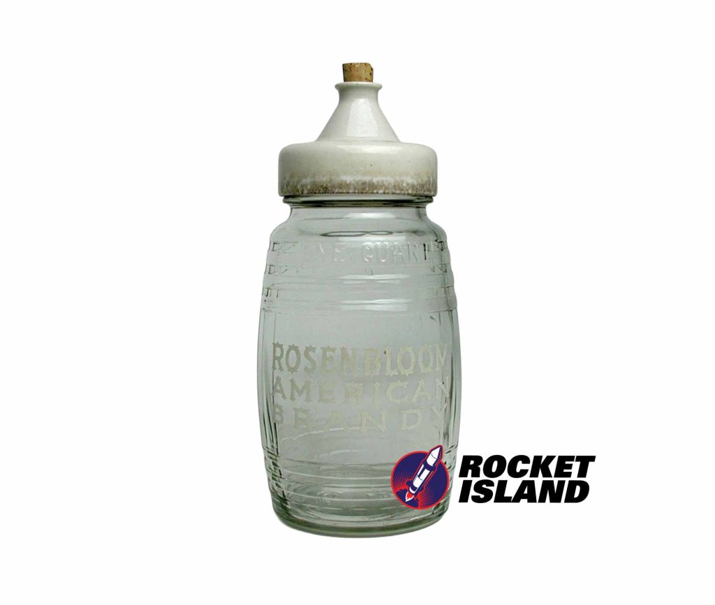 S. Rosenbloom & Co. American Brandy "Baby Bottle" Back Bar Dispenser (1910)