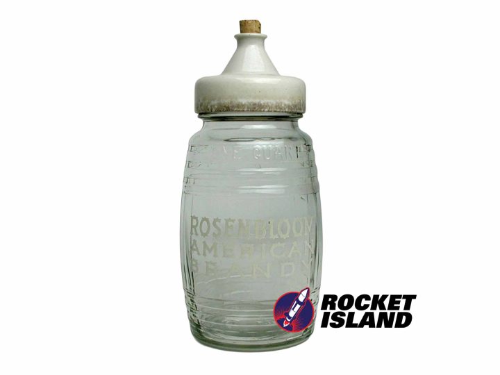 S. Rosenbloom & Co. American Brandy "Baby Bottle" Back Bar Dispenser (1910)