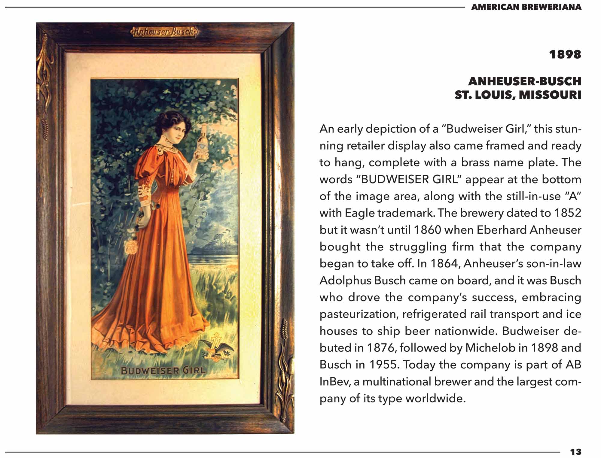 American Breweriana, Volume 1 - 1890s-1930
