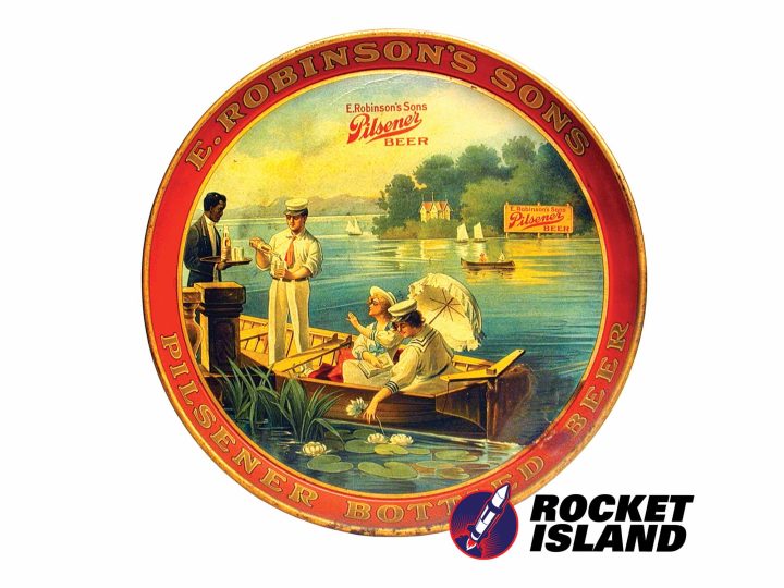E. Robinson's Sons Pilsener Bottled Beer Serving Tray (1912)