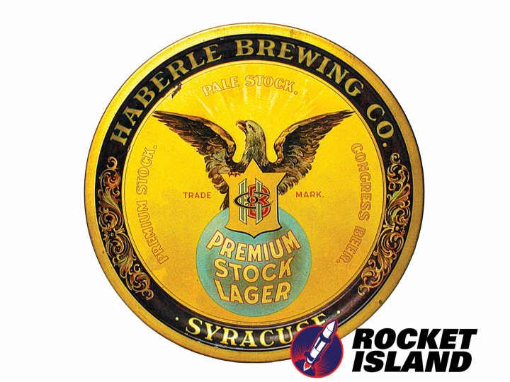 Haberle Brewing Co. Premium Stock Lager Serving Tray (1912)