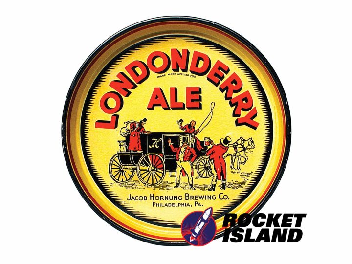 Jacob Hornung Brewing Co. Londonderry Ale Serving Tray (1912)